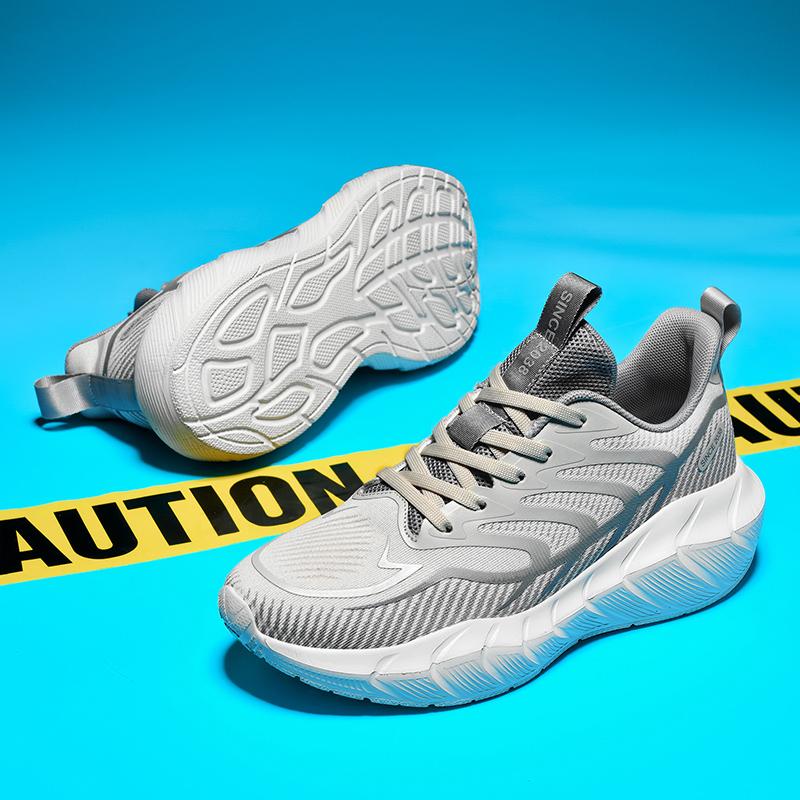 Bequem Atmungsaktiv Leicht MD Außensohle Stoßdämpfer Rutschfest Größe 39-47 Herren Neue Mode Sportschuhe Freizeitschuhe
