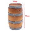 1:12 Miniatur Puppenhaus Mini Holz Rotwein Fass Bier Fass Bier Fass Dekor