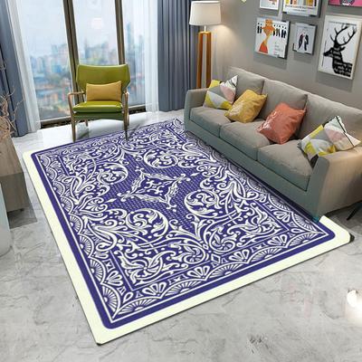 Retro Dekoratives Muster Teppich Wohnzimmer Sofa Schlafzimmer Arbeitszimmer Küche Eingangstürmatte Rutschfest Spielkarten Heimdekor Teppich