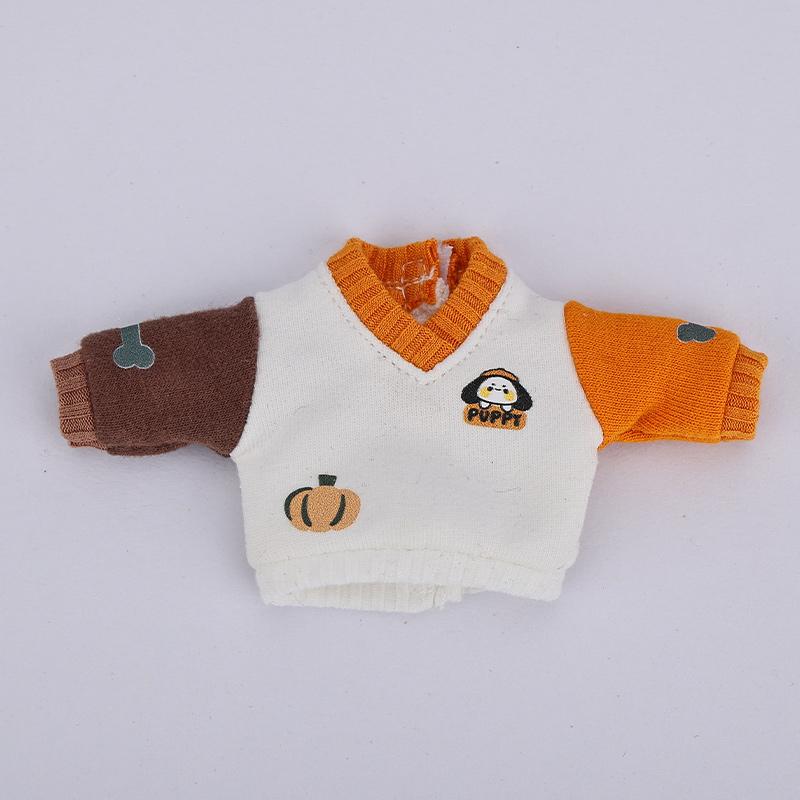 OB11 Doll Clothes Cute Cartoon Puppy Sweatshirt Hooded Jacket for Molly, YMY Body, UFDOLL, GSC, 1/12bjd Toy Accessories