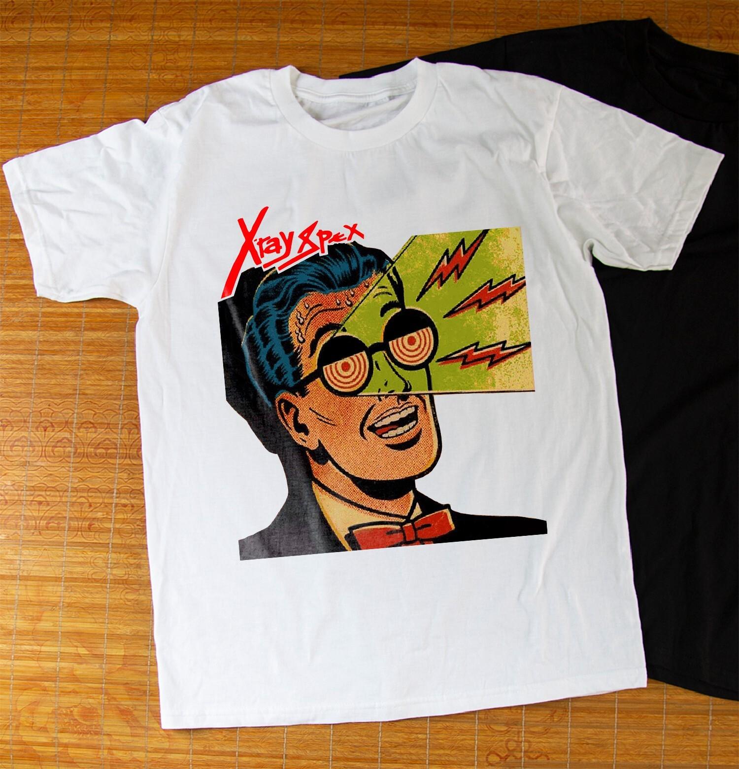 X-Ray Spex Album English Punk Rock Band Black T-shirt Size S-5XL XXL