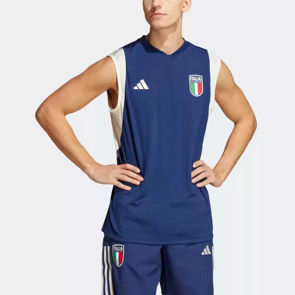 Adidas Comfortable Training Pullover Football Jersey Italy National Team Unisex Jersey Blue HS9843