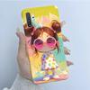 For Samsung Galaxy Note 10 Plus N970F N975F Phone Case Butterfly Flower Girl Design Soft Silicone TPU Back Housing Note10 Covers