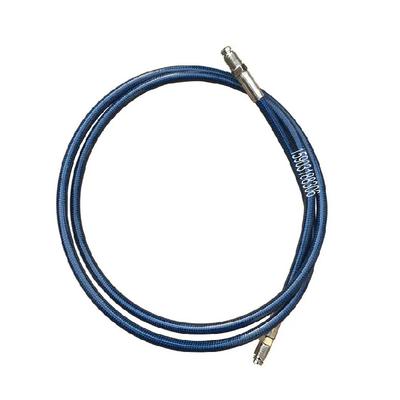 AN3 Universal Motorcycle Brake Oil Hose Line Stainless Steel Braided PTFE Pipe With M10X1 Male Fittings