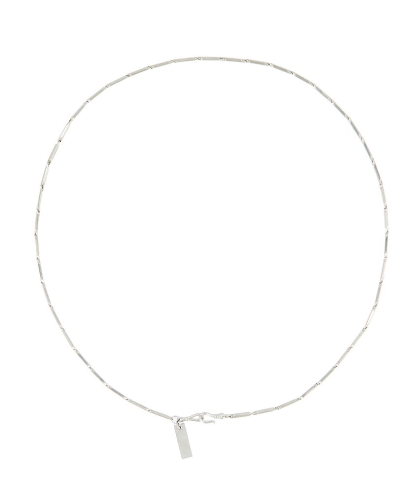 Lanarchive [1188] Thin Stick Chain Necklace