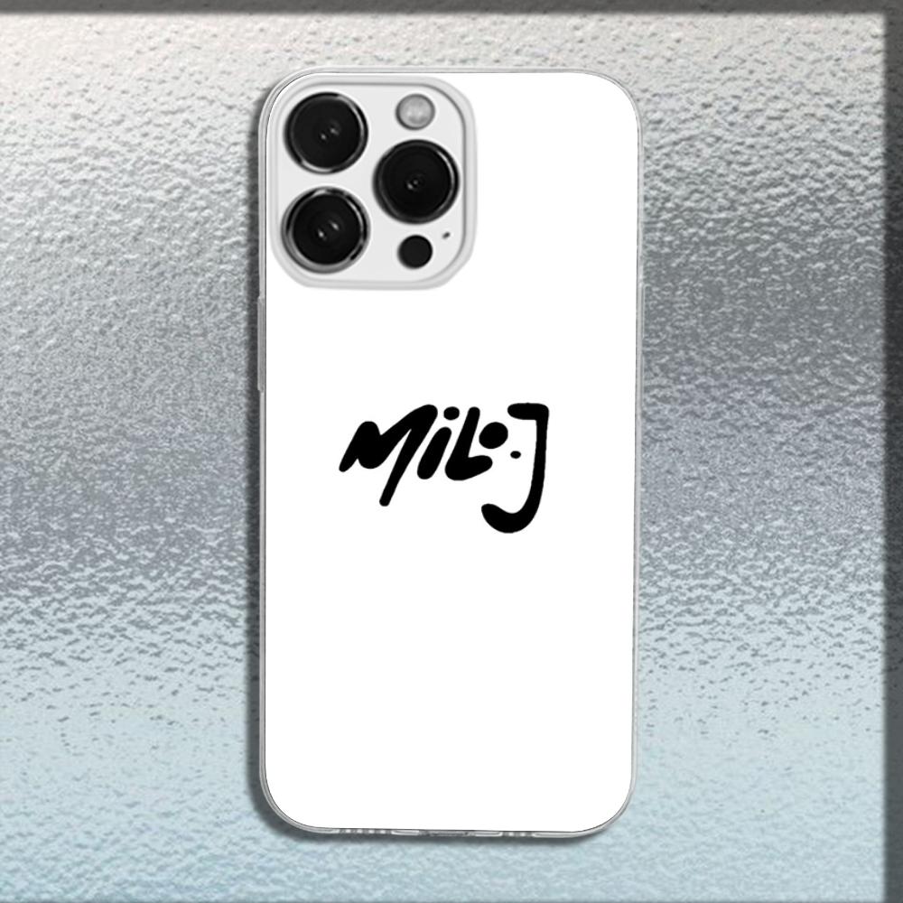 

Singer M-Milo J Phone Case For iPhone 16,15,14,13,12,11 Plus,Pro,Max,XR,XS,X,Plus,SE,Mini Transparent Soft Cover iPhone12PRO
