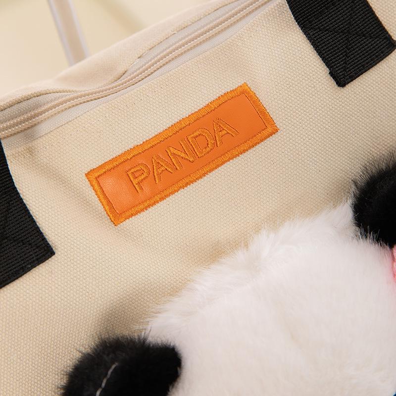 Dazed Panda Plush Ita Bag: Cute Cartoon Doll Bag & Travel Toy