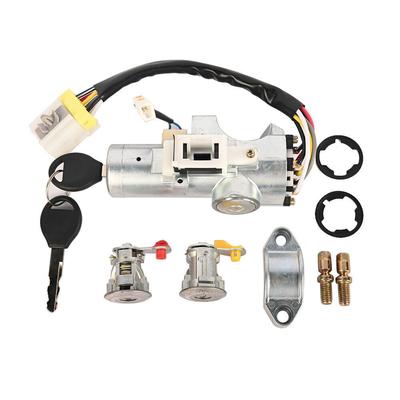 Ignition Switch Door Lock Cylinder Set For Nissan Xterra 00-04 Frontier 99-03