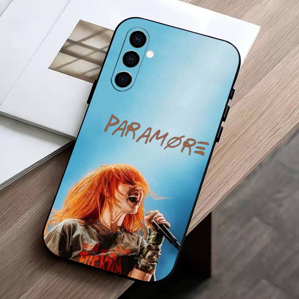 Band P-Paramore  Phone Case For Samsung Galaxy A73,A72,A71,A70,A53,A52,A51,Soft Silicone Black Cover
