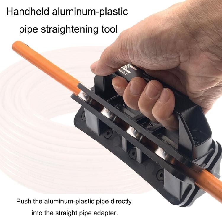 Heavy Duty Metal Pipe Straightener Tube Repair Tool For Coppers Aluminum Tubes Featuring Ergonomic Handle Design