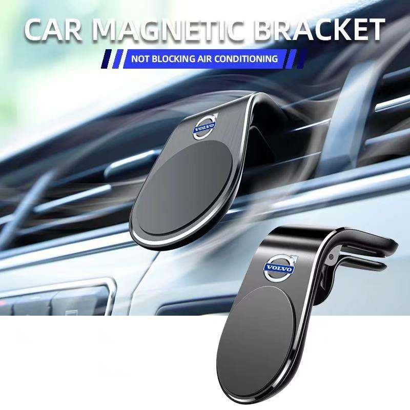 Magnetic Suction Cup Phone Mount Magnetic Car Phone Holder Car Mount For Volvo Xc60 Xc90 V40 V60 S60 V50 V90 S80 C40 XC40 V70