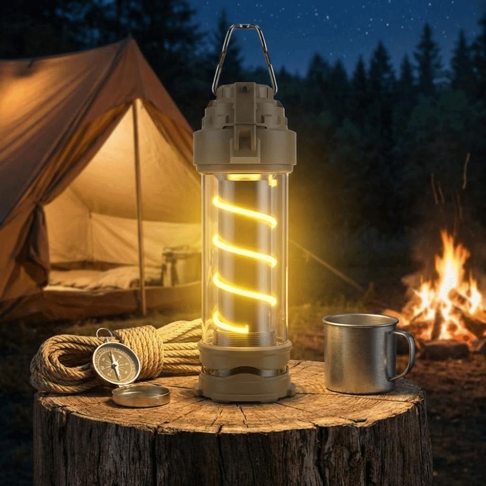 Rechargeable Camp Tent Lantern White/ Warm Light Emergency Lamp USB Charging Lamp Tent Lighting