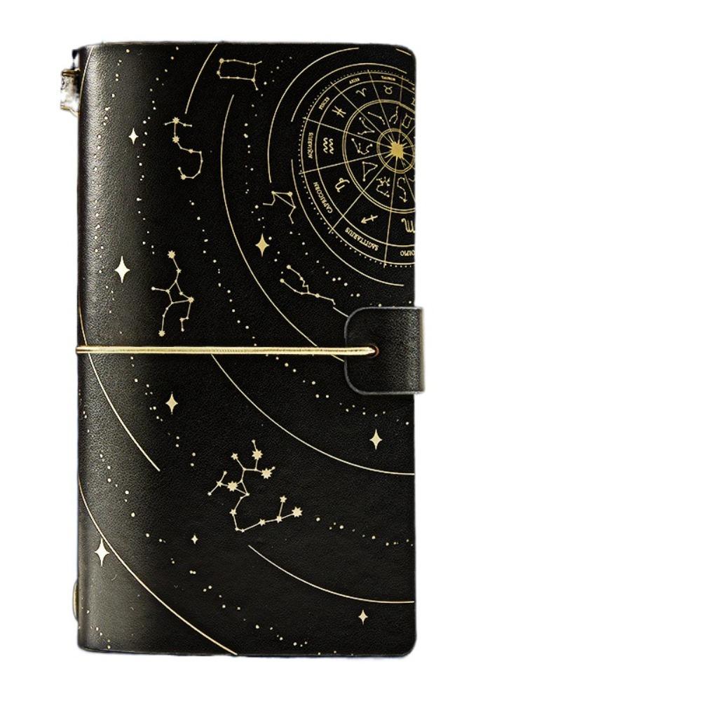 Retro Starry Sky Notebook 192 Page Diary Handbooks Journaling A6 Personal Notepad  Gift