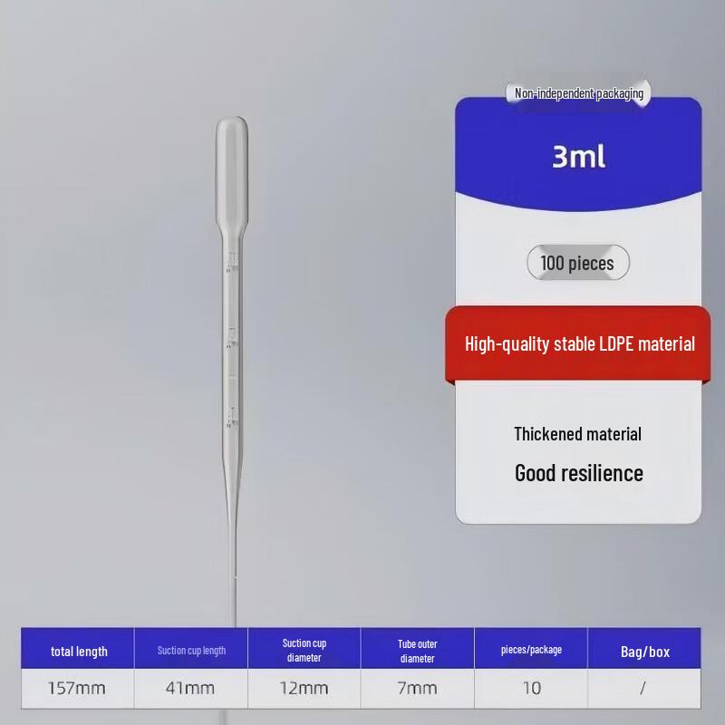 Xingduo 3ml Disposable Plastic Graduated Droppers