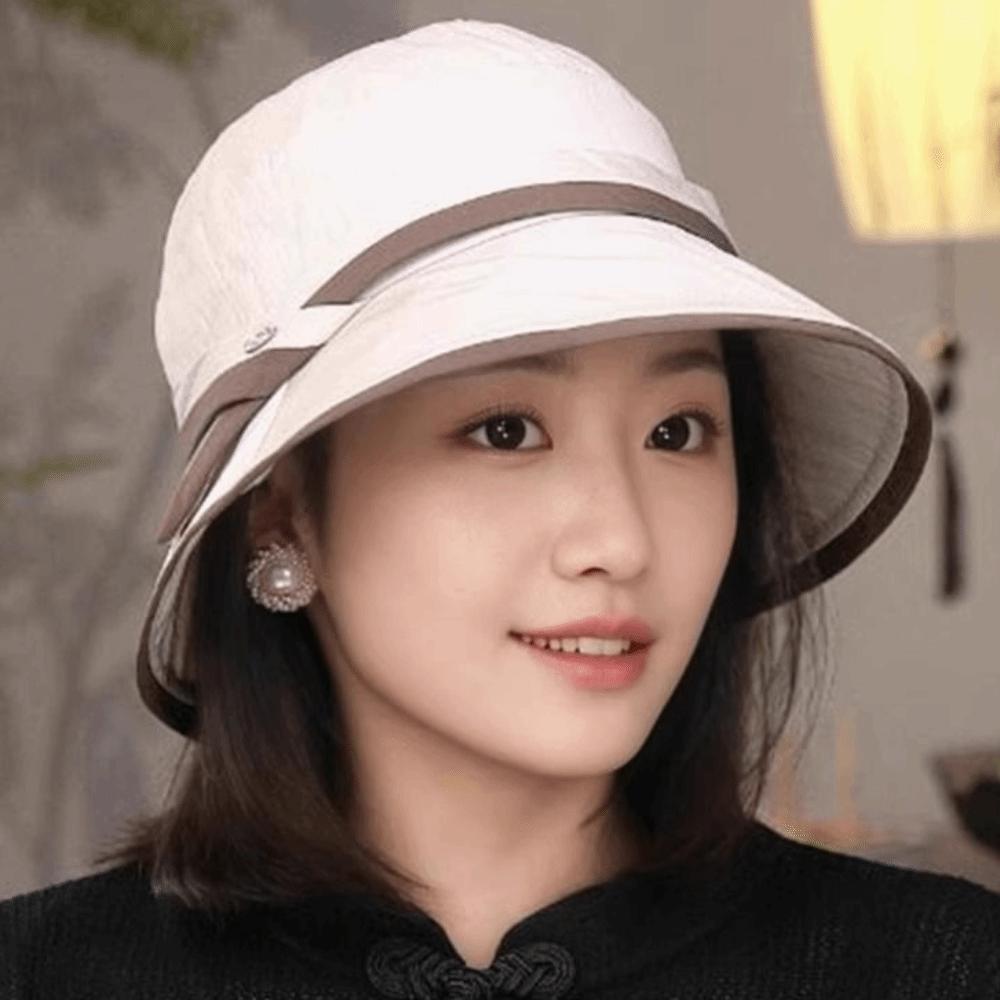 

Quick Drying Face Covering Sun Hat Lightweight Fisherman Hat Trendy Bucket Caps Travel Use бежевий