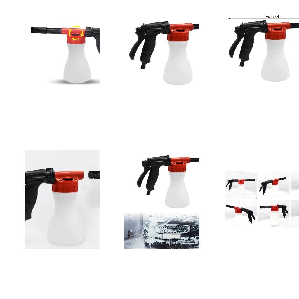 H7EE Pressure Washer Snow Foam Cannons Lances Guns Bottle Nozzles Tip Adjustable Foam Lances Guns Nozzle for Car Washing China Mainland