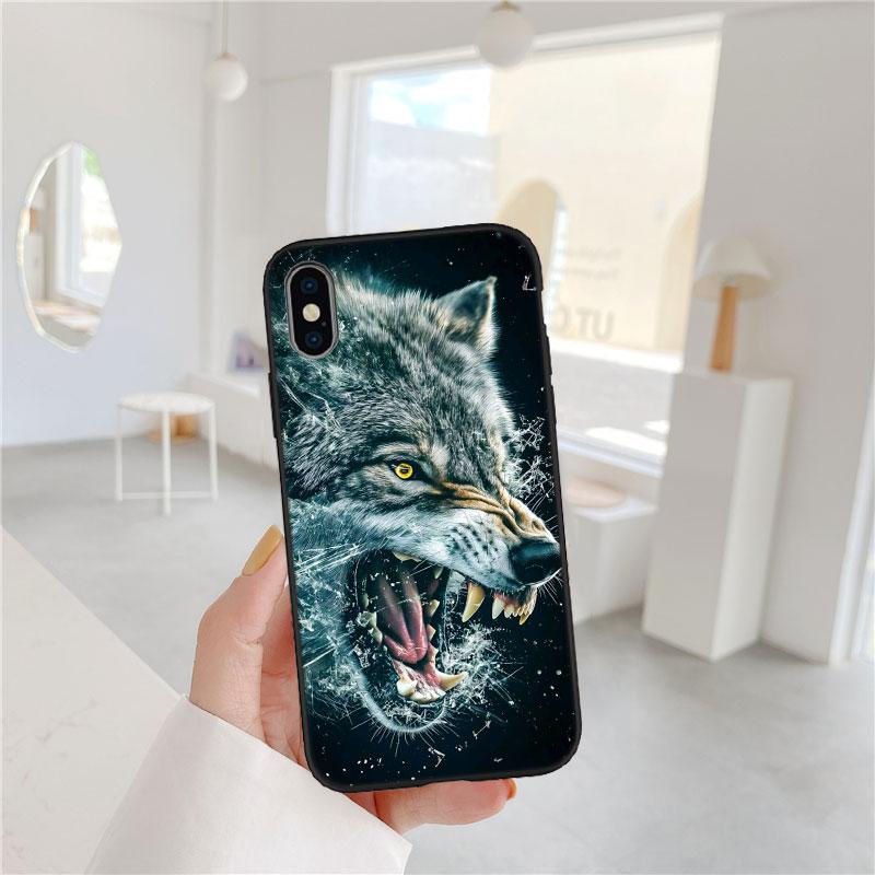 

HK6 Animal Wolf Soft Shell Phone Case for Huawei Mate 20 P Smart+ P20 P30 Lite Pro Y5p Y6p Y6s Y7a Y8p Y8S Y9 Prime Y9A Y9S Huawei Mate 20