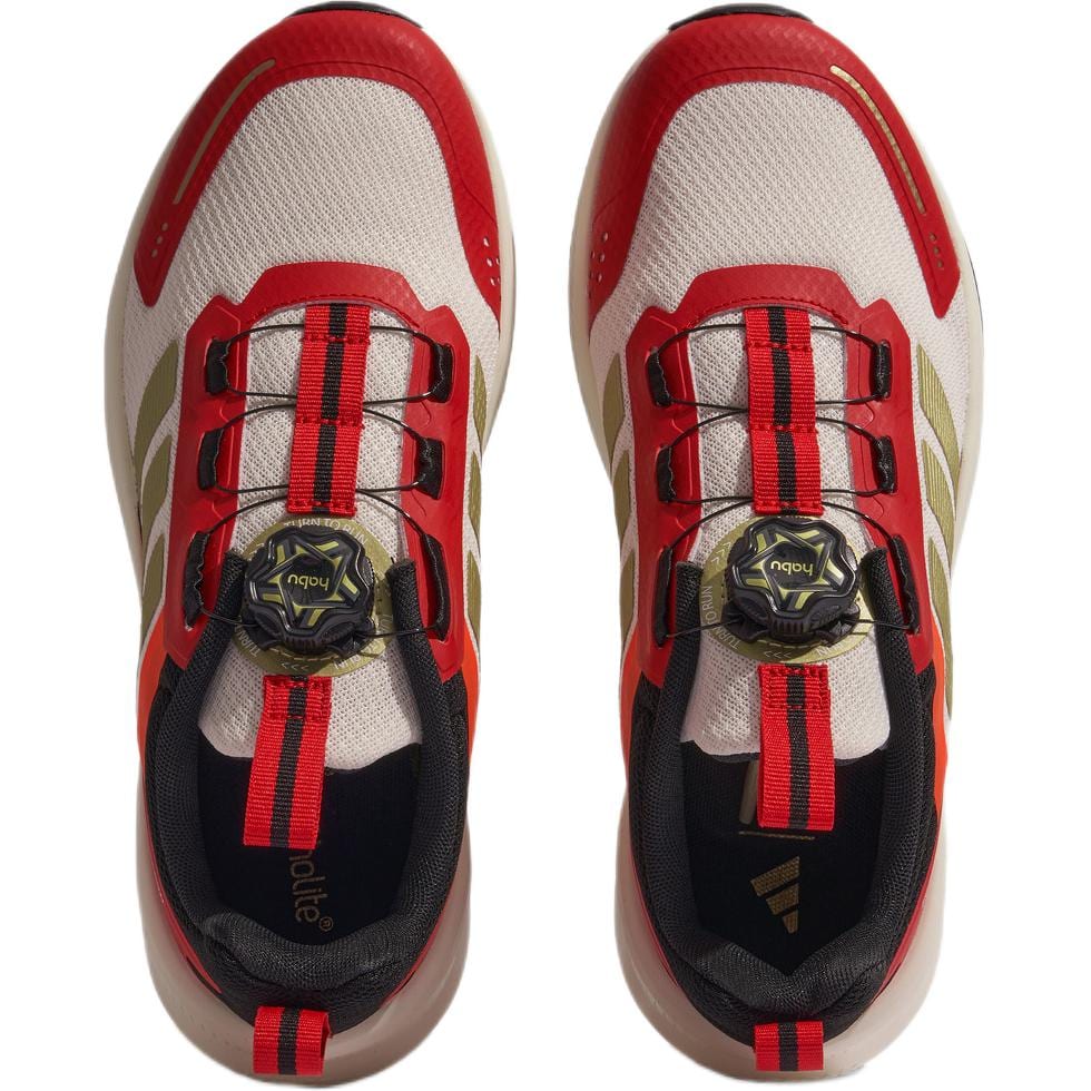 adidas FORTARUN 4.0 Fabric Low Top Kids Lifestyle Shoes Red Kids' KI4126