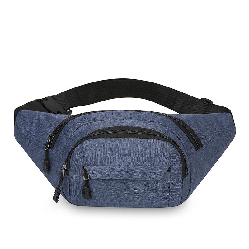 Unisex Waist Fanny Bag Men Breast Package Waterproof Outdoor Sports Bag Pouch Waist Bag Fanny Pouch Crossbody Banana Bag