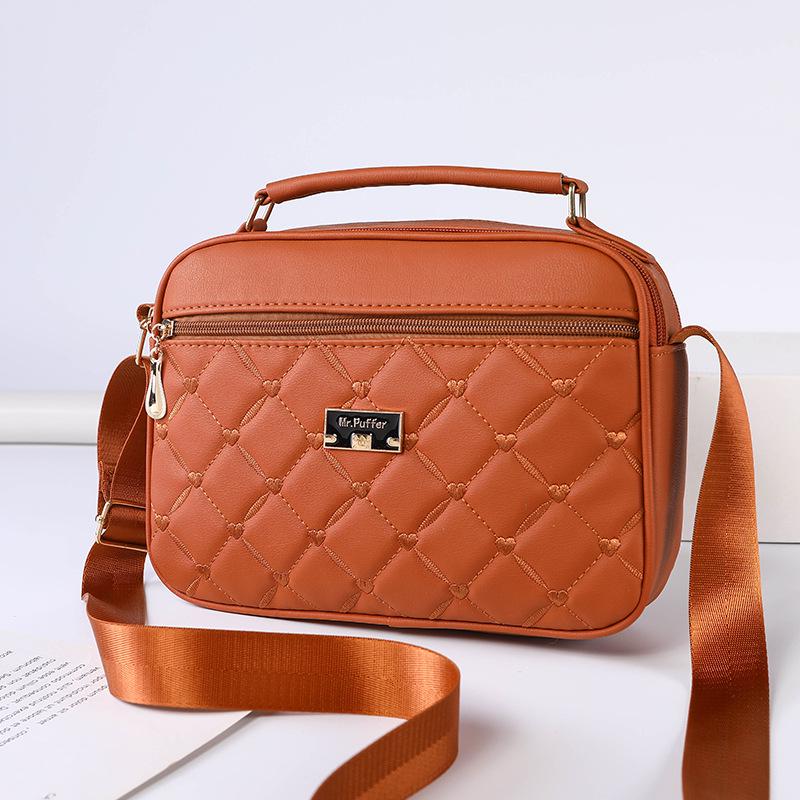 Women's Spring Fashion Crossbody & Shoulder Bag - 2025 New Design, Small Square Handbag