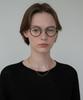 Lingkeonpeuleim 0706 Mad Craft Pure Titanium Eyeglass Frame Gold