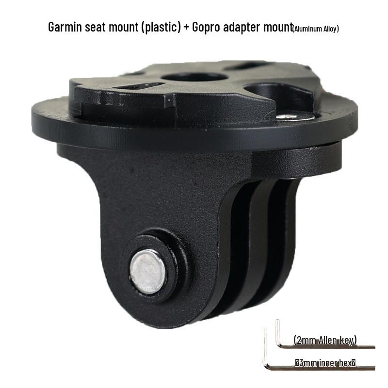 Extension Bracket for Garmin Cycling Computer, Edge Light, and GoPro Headlight Mount