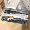 Vintage Art Doormat Van Gogh Oil Painting Design Door Mat WELCOME Rug Living Room Bedroom Kitchen Entry Foot Mat Indoor Nonslip