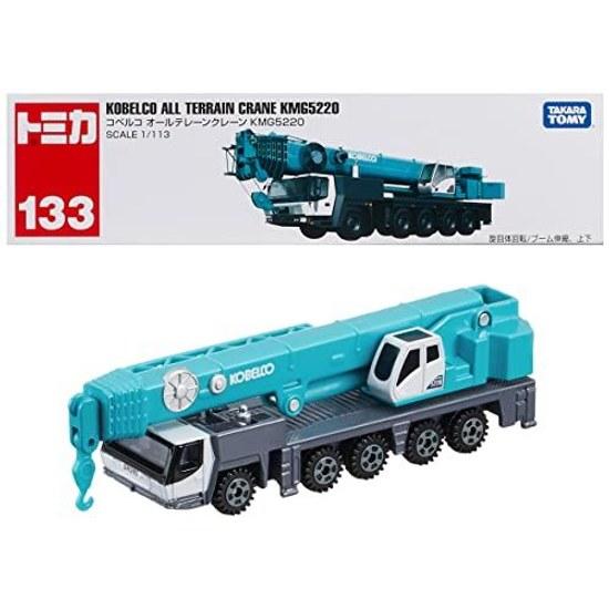 Takara Tomy Tomica Langtyp Nr. 133 Kobelco All-Terrain-Kran KMG5220 Mini-Auto-Spielzeug Ab 3 Jahren