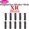 10Pcs A+ Earpiece Mesh for iPhone 14 13 12 11 Pro XR X XS Max Anti Dust Adhesive Sticker Receiver Net Double Speaker Tape