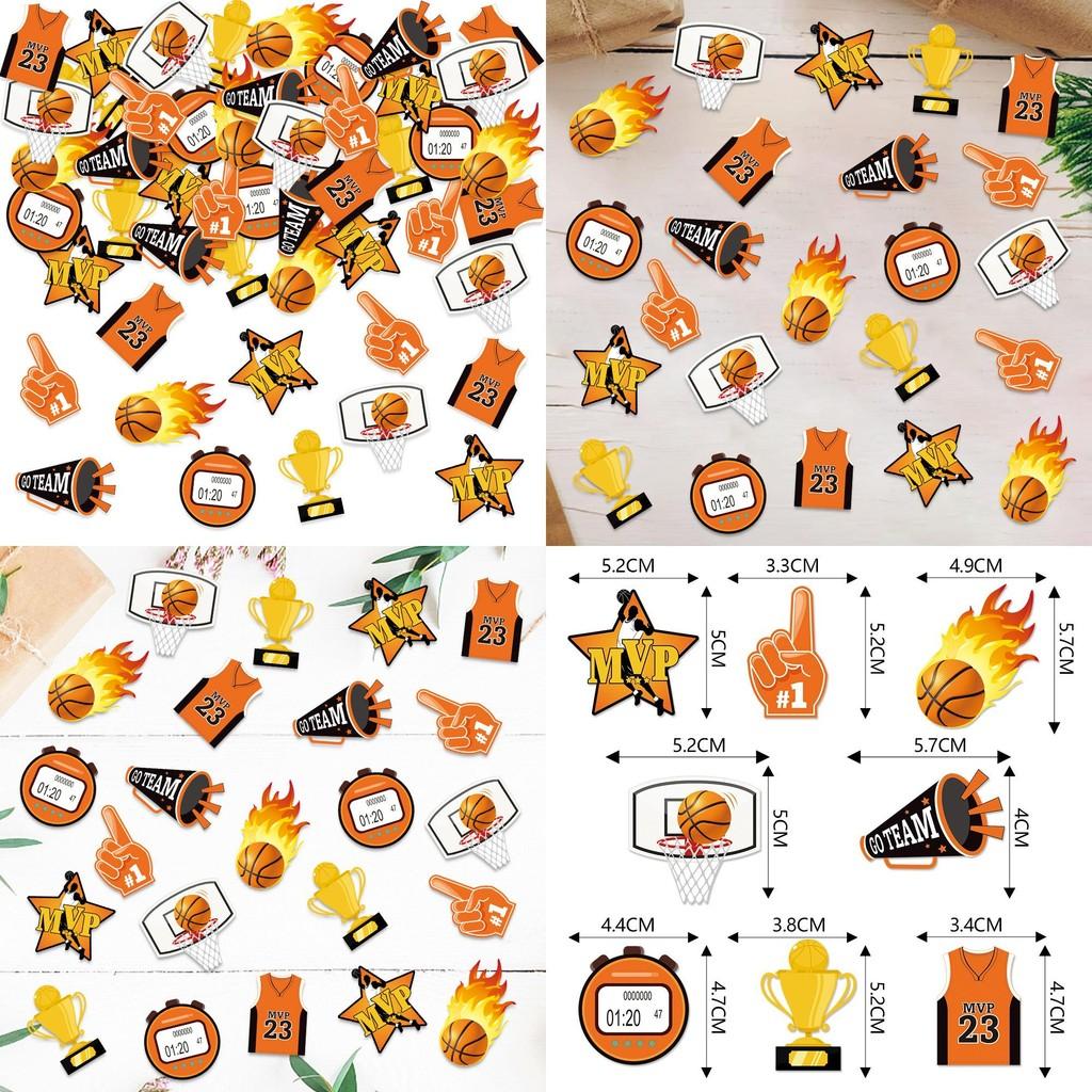 Themed Confetti Basketball Birthday Events And Party Decorations Throwing Props