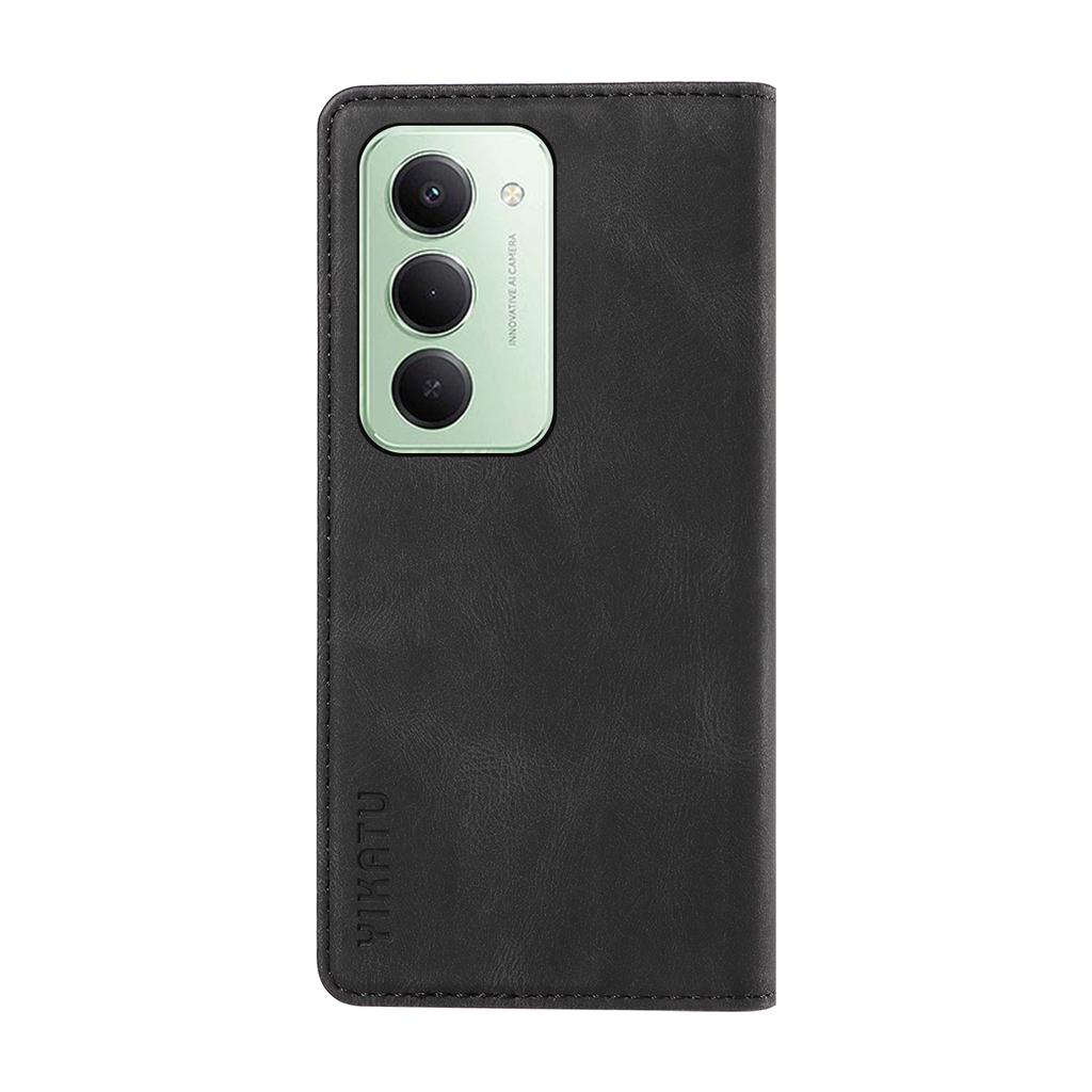 For Xiaomi Redmi 15 5G (Global) (169mm) Leather Cover YIKATU YK-004 Skin-Touch Wallet Phone Cases