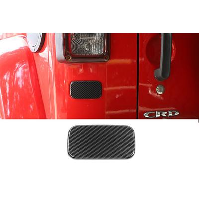 Carbon Tailgate Below Left Rear Light Cover Trim  for Jeep Wrangler JK 2007-2017