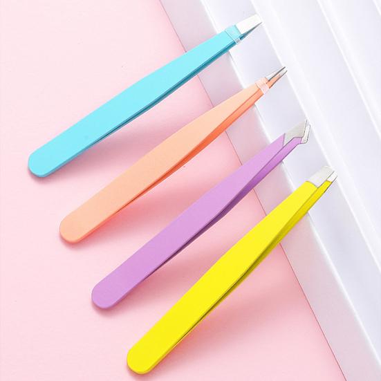 Effective False Eyelash Tweezers Easy to Carry Practical Cosmetic Tool