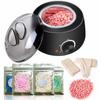 Wax Heater Warmer Hair Removal Machine For Hand Foot Body SPA Epilator Paraffin Wax Pot +Wax Beans + Wood Sticks