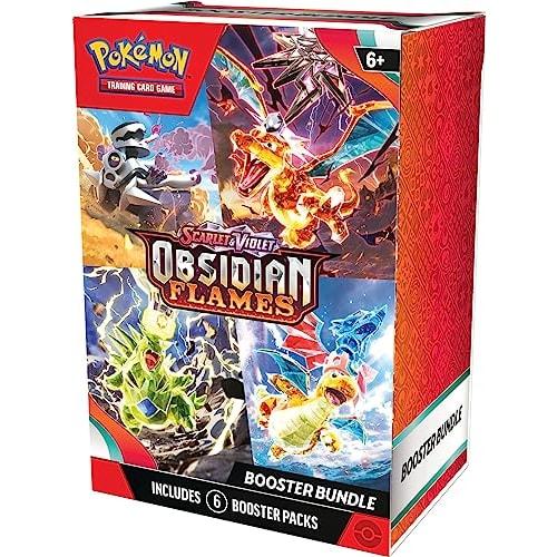 Pokemon Scarlet & Violet 3 Obsidian Fire Booster Bundle, 186-85387