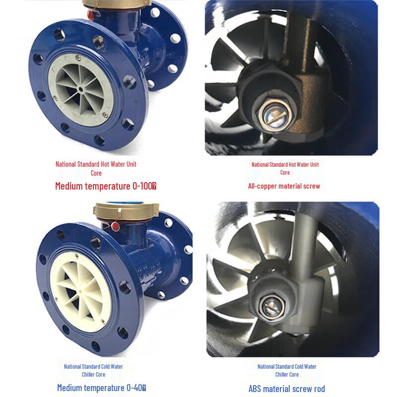 DN80 Flange Turbine Water Meter