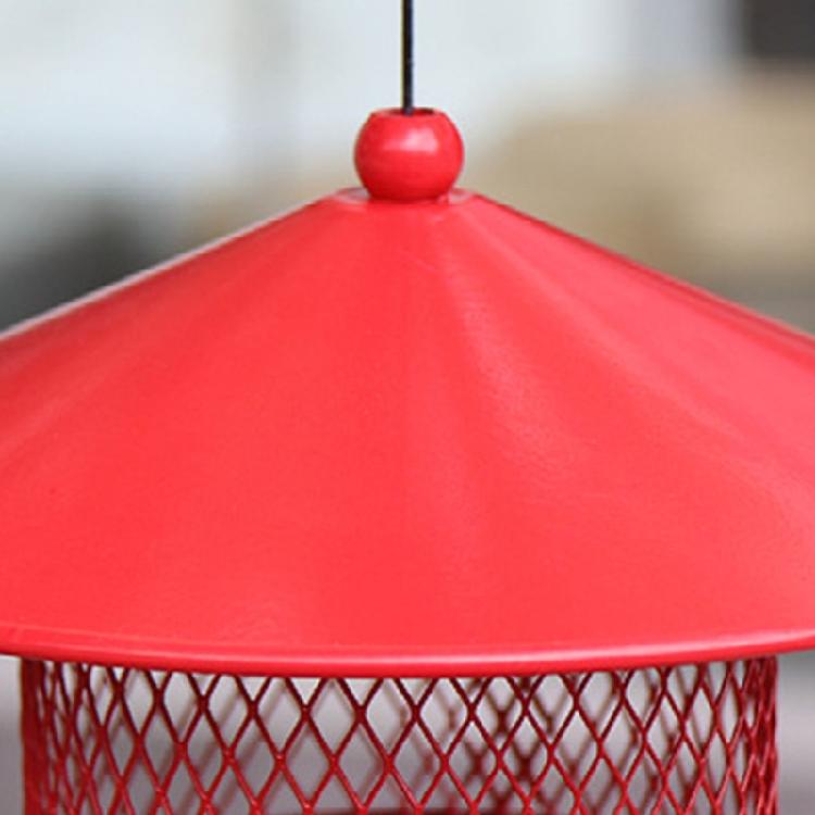 Garden Yard Birds Feeder Squirrels-proof Hanging Birdhouse for Outside Garden