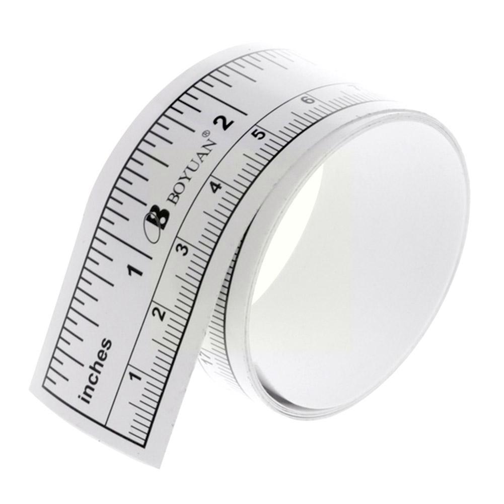 90 cm Self Adhesive Metric Measure Tape Vinyl Ruler For Sewing Machine Sticker W9Y6 U6C8