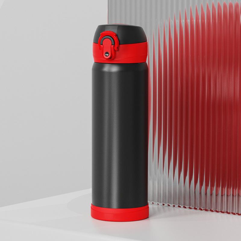 

Нержавеющая сталь 304, 500 мл, прыгающая крышка для одной руки с фильтром для приготовления чайной кружки 401-500ml