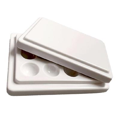 Nail Color Palette Gel Polish Pallet Mixing Drawing Paint Plate Nail Art Tool