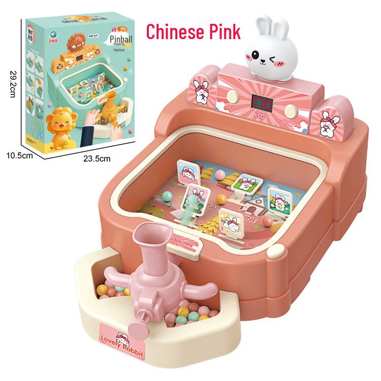 

Інтернет-гра в пінбол для дітей з декомпресією знаменитостей: Настільна іграшка для тренування концентрації Chinese рожевий