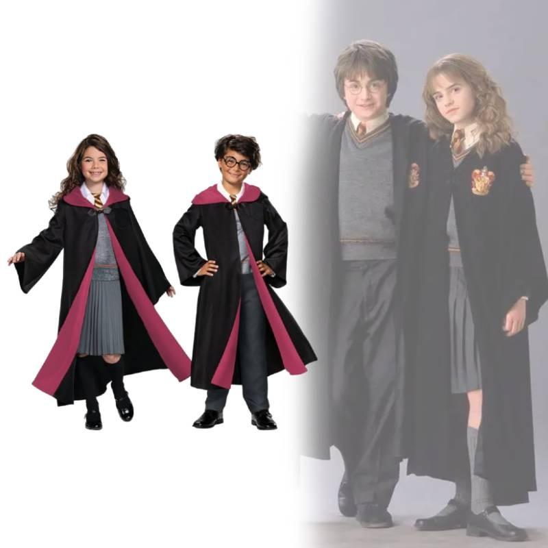 Harry Potter Cosplay Dress For Children Soft Polyester Material Perfect For Performance And Parties