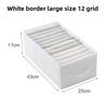 Modern Foldable Clothing Storage Bin With Handles For Bedroom Closet Organization