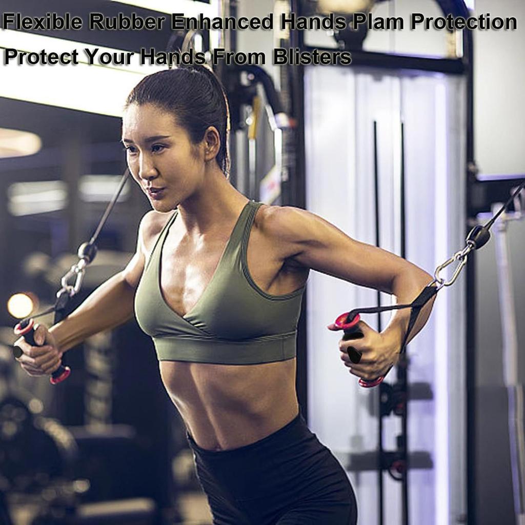 Silicone Anti-Slip Dumbbell Palm Protector and Grip Strengthener