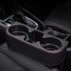 PU Leather Seat Gap Organizer Tray Multifunctional Gap Filler Storage Box  Auto Interior