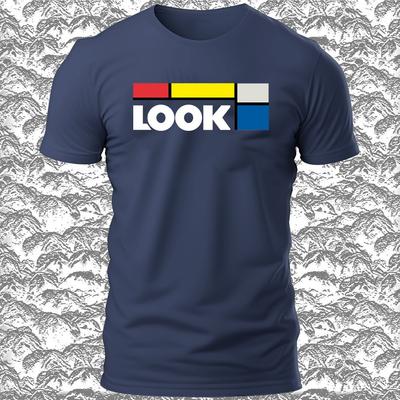 Look Cycle Carbon Bike Logo Men's T-Shirt Funny Size S-5XL Made In USA Unisex T-Shirt