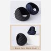 Lightweight Fold Foldable Ear Warmers Thick Plush Lined Thermal Ear Protection  For Men Women