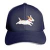 Uroczy Jack Russell Terrier Biegnący Pies Czapka z Daszkiem kapelusze dla Unisex Górska impreza Kapelusz czapka marynarska dla Unisex Kapelusze Unisex Damskie