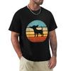 Chihuahua Retro Vintage 60s 70s Sunset Dog Lovers Men Women Tshirt Basic Short Sleeve Tshirt For Men