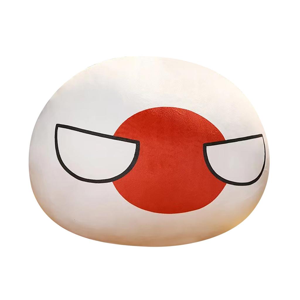 Kuličkový plyšový polštář Krátký plyšový plyšový míček